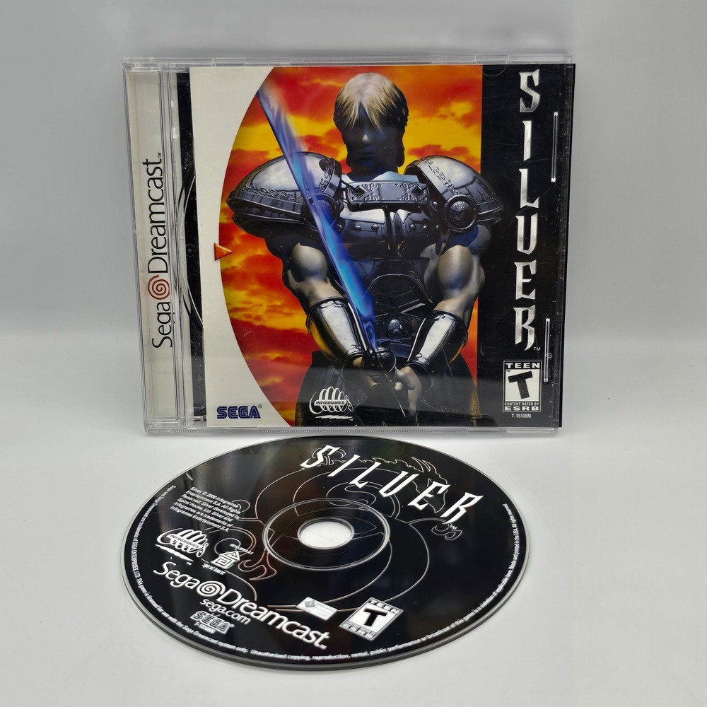 Sega Silver Dreamcast Unisex OS Black Action RPG Real-Time Combat Game